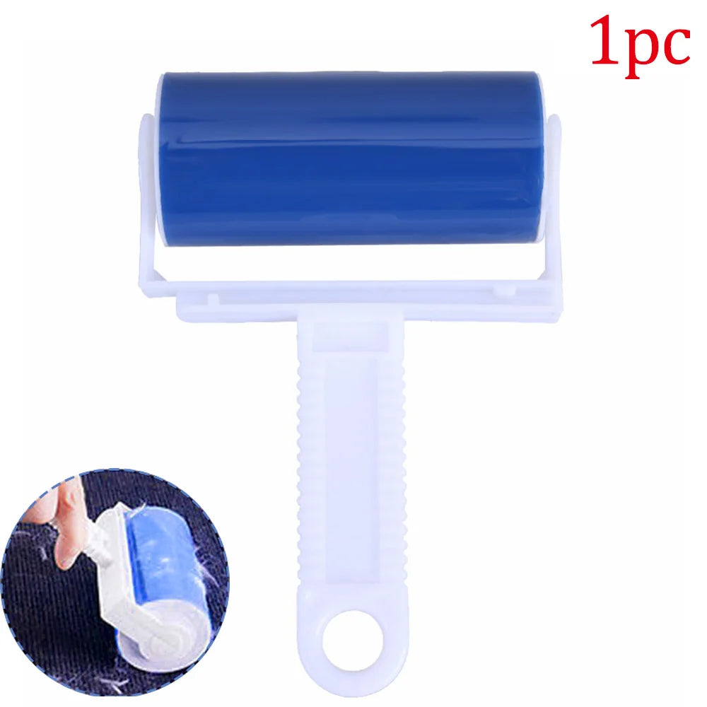 Washable Lint Sticking Roller Dust Cleaner for Clothes Pet Hair Cleaning Reusable Household Dust Wiper Cleaning Tools 1-5PCS
