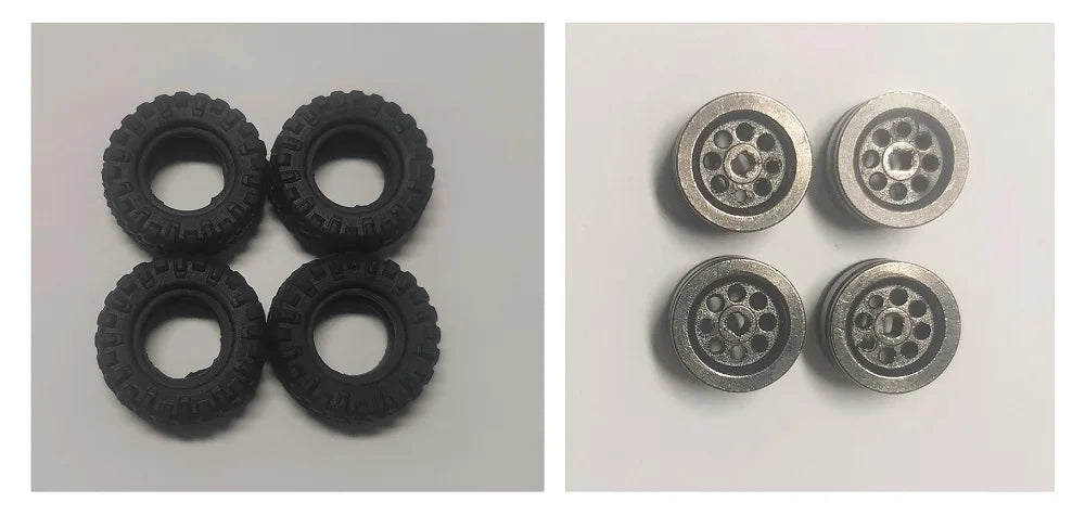 LDARC X43 repair spare part tires replacement accessories