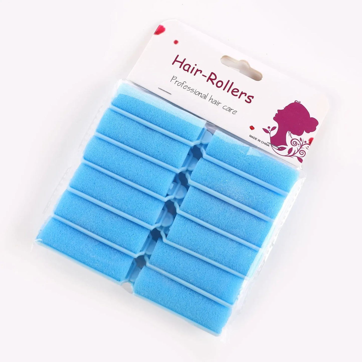 12pcs Soft Sponge Foam Cushion Hair Rollers Curlers Hair Salon Barber Curls Hairdressing Kit DIY Home Hair Styling Tools Бигуди