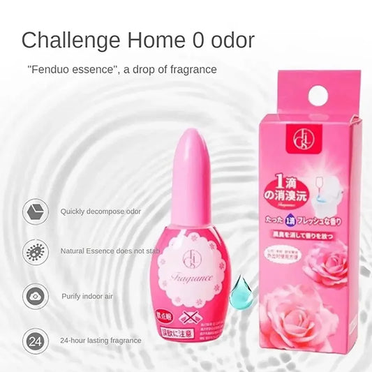 20ml One Drop Toilet Odor Eliminator Plant-based Liquid Freshener For Instant Bathroom Toilet Deodorizing Long-lasting Fragrance