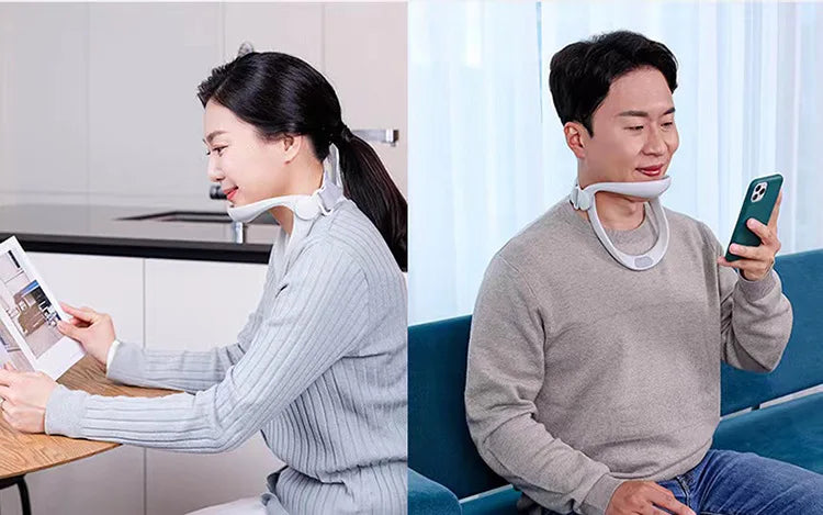 Neck Stretcher Posture Corrector Neck Brace Support Improve Pain Caused Girth Adjustable Correct Effectively Stretcher
