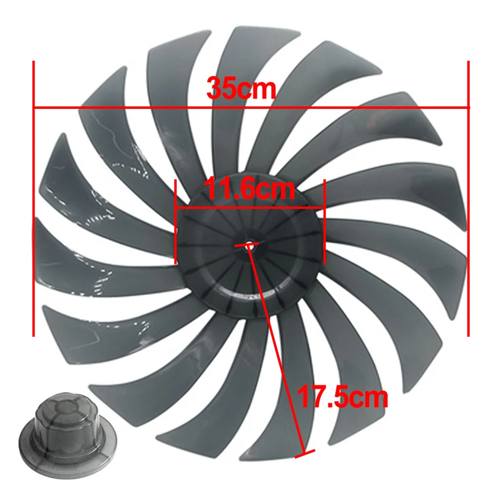 Leaves Leaves Leaves Floor Fan Nut Cover Fan Accessories Floor Fan Blades Fan Accessories Floor Fan Inch Silent