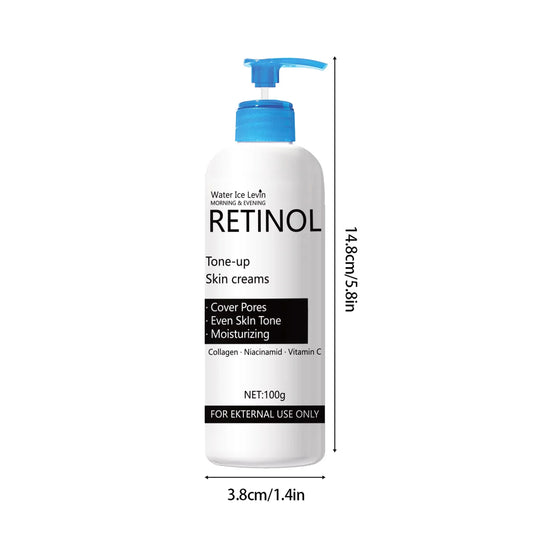 Retinol Cream, Collagen, Hyaluronic Acid, Retinol and Niacinamide Moisturizing and Nutrition, Soft, Elasticity, Vitality and Peeling Skin