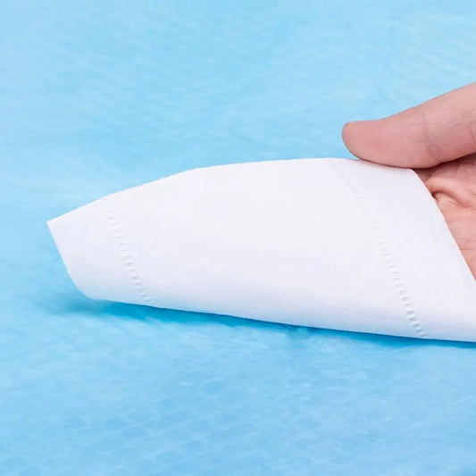 20 Pcs Disposable Changing Pads Urine Pad Breathable Sky Blue Non Woven 50x60cm Baby Newborn Diaper Pad Portable Mat