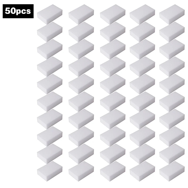Customizable 10x7x3cm Melamine Sponge Magic Sponge Eraser Sponge Cleaner Cleaning Sponges for Kitchen Bathroom Cleaning Tools