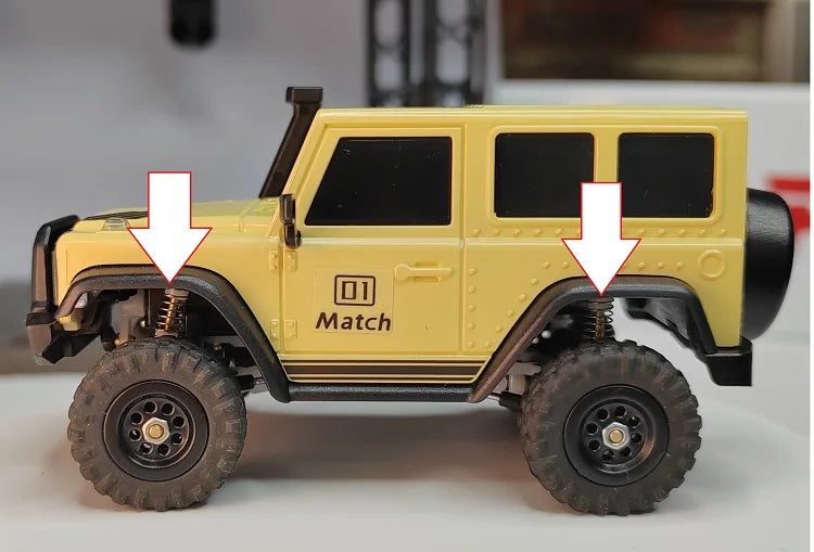 LDARC X43 independent suspension shock absorber repair spare parts replacement accessories