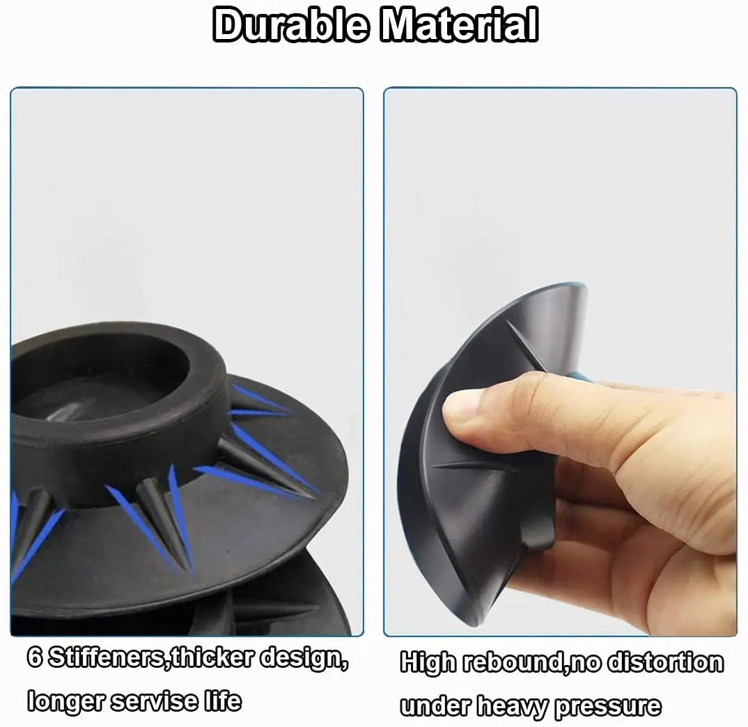 4Pcs Anti Vibration Feet Pads Rubber Legs Slipstop Silent Skid Raiser Mat For Washing Machine Support Dampers Stand Non-Slip Pad