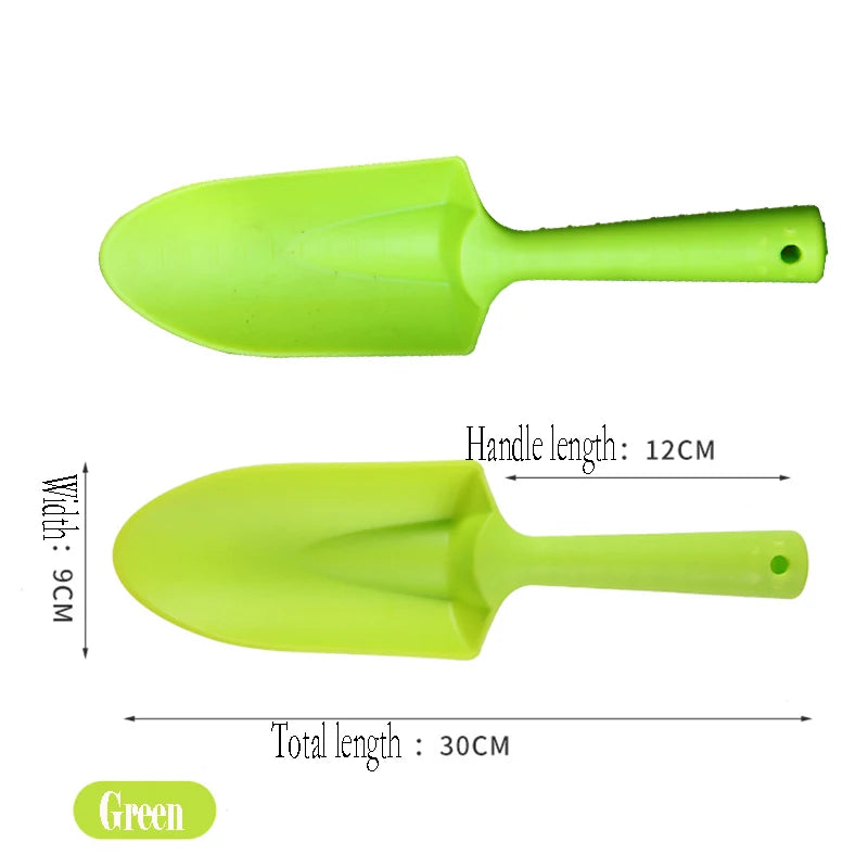Gardening Plastic soil Shovel for planting flowers and Loosening Soil Tools