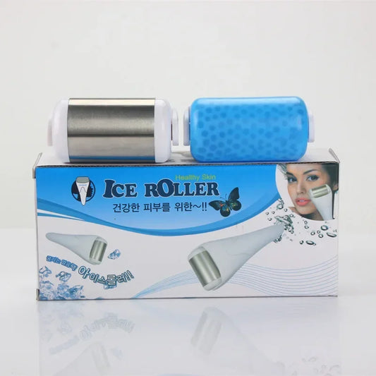Rotating beauty ice roller is a cooling ice roller massager used for facial and body massage, which can remove wrinkles