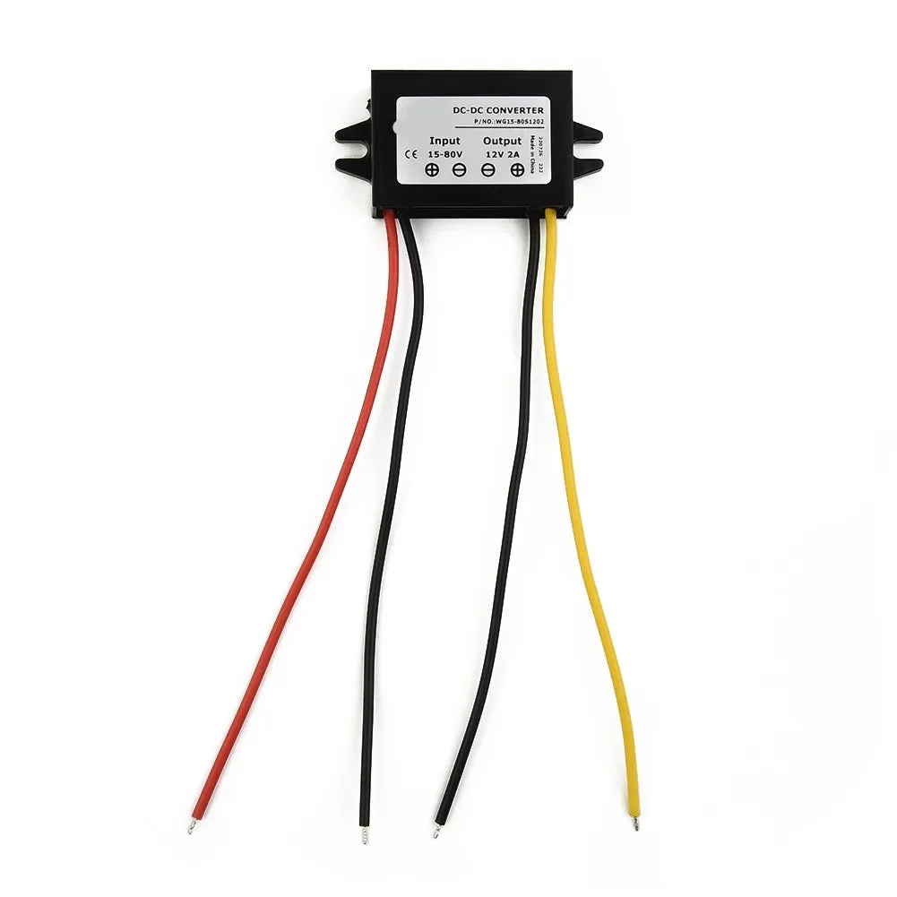 15V-72V 18V 24V 36V 48V 60V To 12V 2A 24-36W DC-DC Step Down Module Converter Electrical Equipment Power Supplies