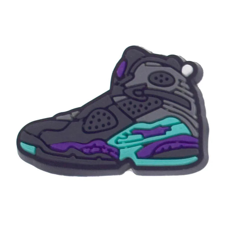 Sport Shoe Charms for Crocs Accessories Charms Clogs Bubble Slides Sandals PVC Shoe Decorations Party Gifts