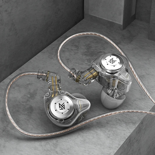 KZ edx pro Headset Dynamics in the Ear Monitor Hifi Wired Headset Bass Stereo Game Music Headset Noise Cancellation Headset