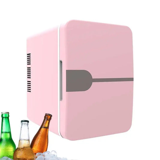 Portable Car Refrigerator 6L Thermal and Cool Fridge 12V DC 220V AC Camping Refrigerator Car Cooler Warmer for Driving Travel