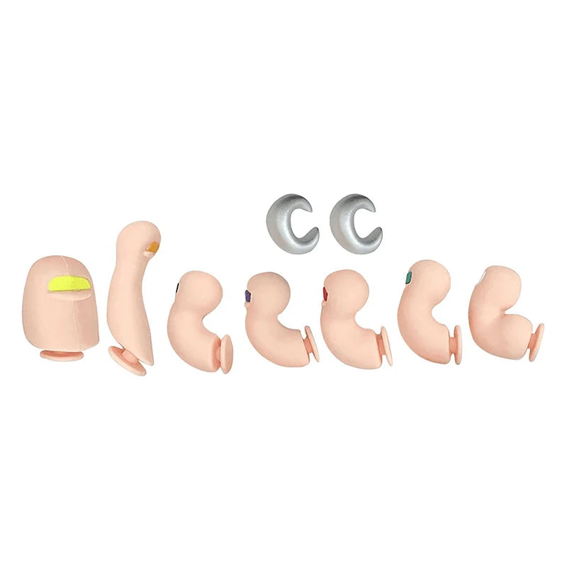 Fingers For Crocs Shoe Decoration Accessories 3d Toe Charms For Crocs Funny Simulation Foot Thumb Shoe Charms Decoration