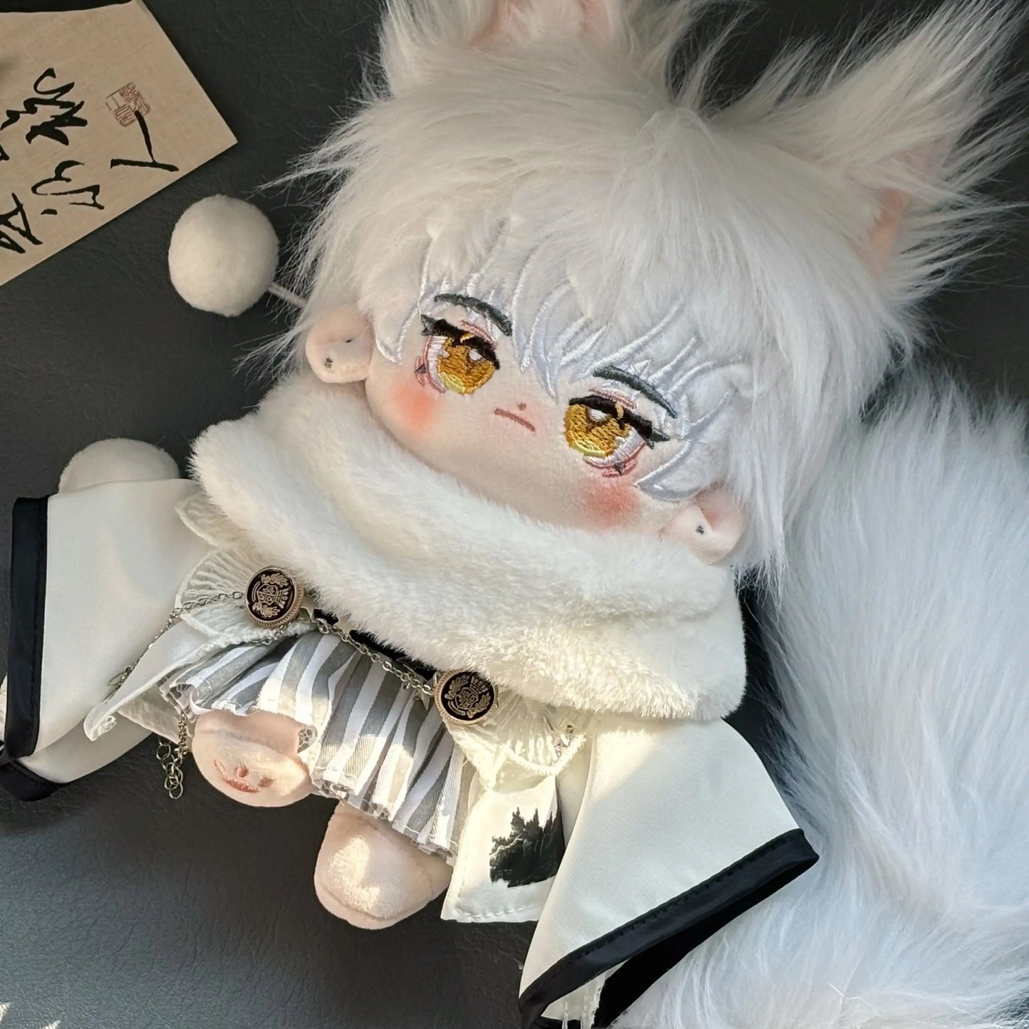 20cm Dress-up Doll's Clothes Cotton Doll Cute Clothes Cartoon Plush Doll Clothes Naked Doll Regular Body Only Clothes No Doll