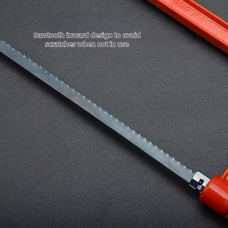 5 saw blades 6inch Mini Saw Metal Saw Blade, Small Hand Saw, Steel Saw Frame, Household DIY Woodworking Tool CHILDREN'S Hand Saw