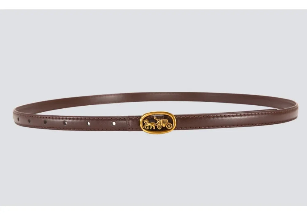 Women's Belt 2025 New Black Cow Leather Belt Accessory famous brand belt women women waist belt designer belt