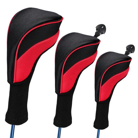 Head Covers Set 1 3 5 Fairway Wood Driver Headcovers Professional Head Covers Head Covers Set