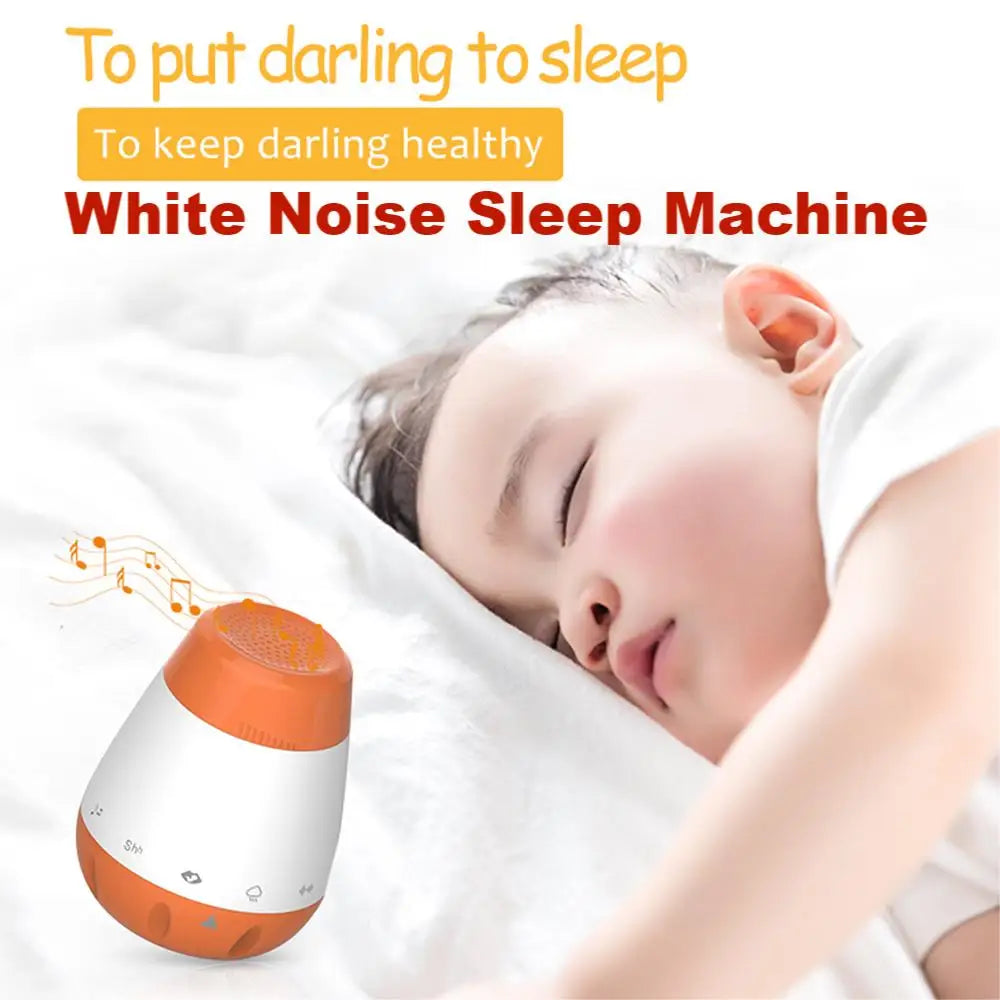 Smart Baby Sleep Soother White Noise Sound Machine for Infants Toddlers with 6 Soothing Sounds Intelligent Voice Activated