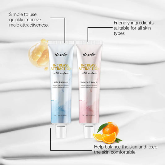 Couple Fragrance Solid Balm Improve Dryness Deep Moisturize Long Lasting Scent Daily Dating Portable Citrus Hand Fragrance Cream