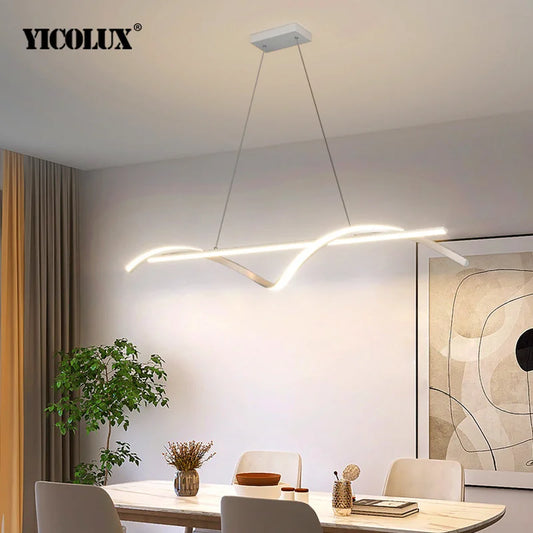 Modern Dining Room Lamps LED Pendant Lights Home Decoration For Dining Room Kitchen Lamparas Minimalist Decorative Table Lamp