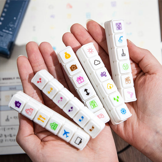 6 pcs,Teacher seals,Commendation Seal,Award Seal,Teacher Evaluation Award Seal,Cartoon color seal,Stationery Scrapbook supplies