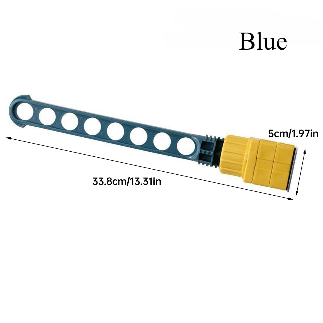 Drying Rack Balcony Clothes Drying Rack Wall Mounted Clothes Drying Rack Bathroom Drying Rack Indoor Space Saving 8 Holes