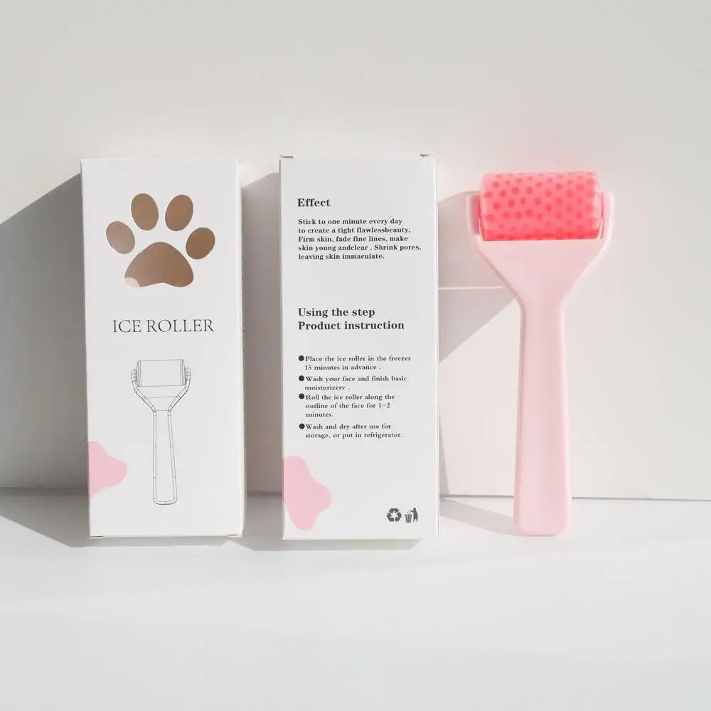 Facial Gel Ice Roller Massager Skin Lifting Beauty Instrument Face Massage Ice Roller Pain Relief Face Skin Care Beauty Tools