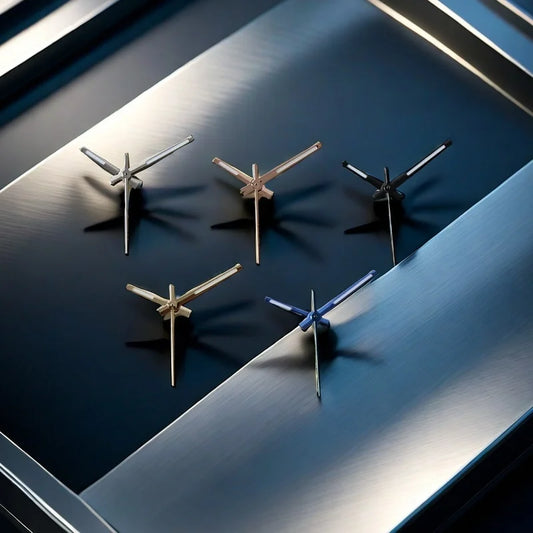 Watch Hand Set for NH35 NH70 NH72 Movement Watch Needle for Datejust Case Green Luminous Men's Mod Replacement Parts Accessories