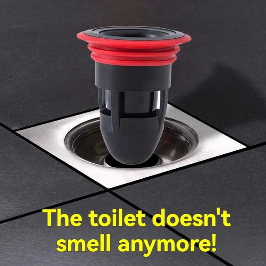 Toilet Floor Drain Insert Bathroom Anti-Odor Silicone Floor Drain Insert Sewer Insect Filter Floor Drain Cover