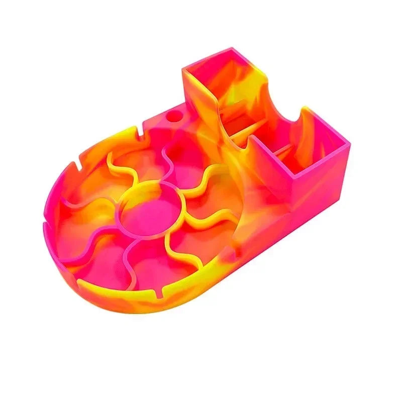 Multicolor Silicone Drain Rack for Tumbler 40oz Cup Drying Racks Straw Cup Lid Holder Water Bottle Accessories Drying Station