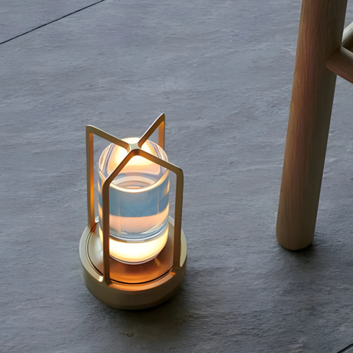 Led Touch Night Table Lamp Aluminium Light Rechargeable Cordless Home Lights Bedroom Desk Restaurant-creative Reading Decorative