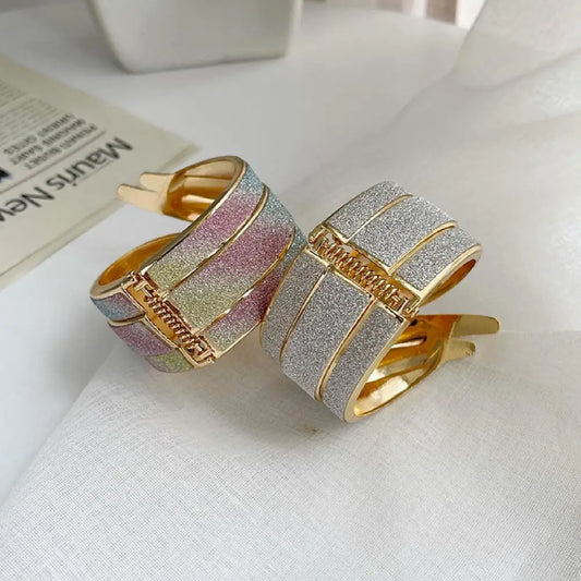 Luxury Shinny Curtain Tieback Alloy Glossy Curtain Holder Holdback Hanging Belts Ropes Curtain Holdback Drapery Curtain Buckle