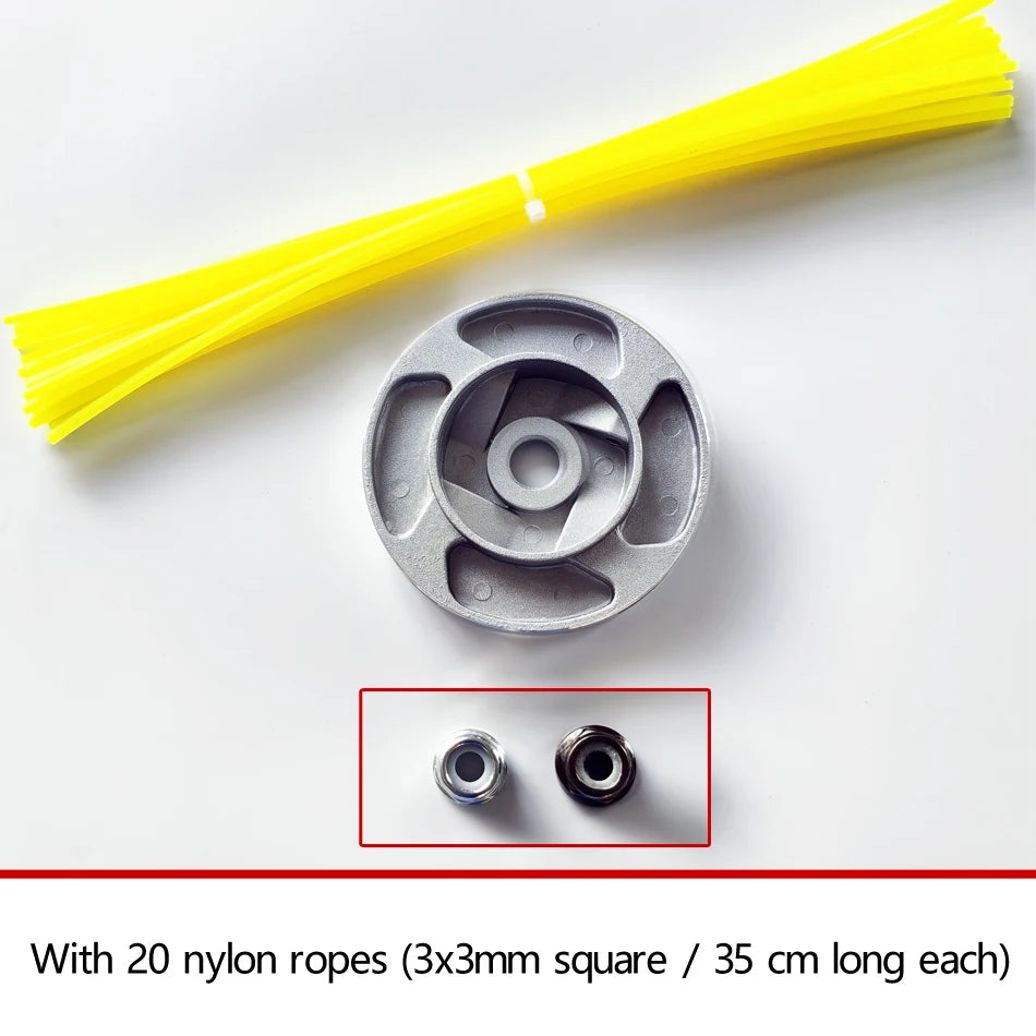 Gasoline Lawn Mower Lawn Mower Aluminum Alloy Shell Lawn Mower Cutting Head Lawn Mower Accessories Outdoor Lawn Mower Accessories Lawn Mower