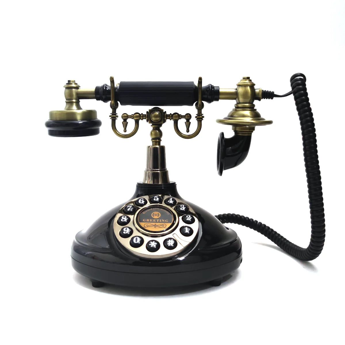 Audio Guest Book Wedding Telephone Classic Retro Craftsmanship Wedding Guestbook For Confessional Wedding Birthday Party Messag