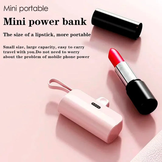 Mini Portable Power Bank 30000mah External Battery Plug and Play Power Bank Type C Fast Power Bank for Xiaomi Huawei Iphone 2024