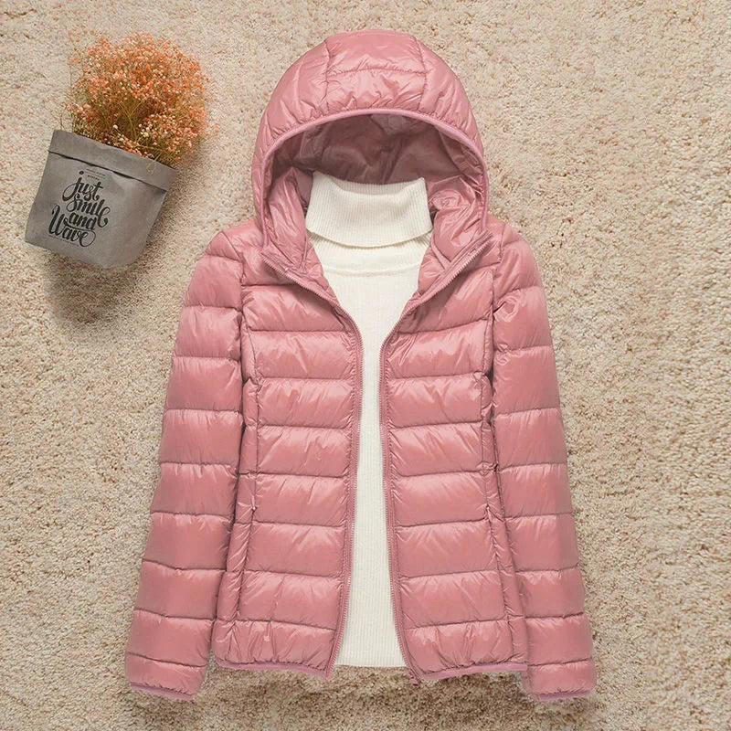 Duck Down Jacket Women Ultra Light Down Jacket All Season Feather Jacket Plus Women Overcoat Windbreaker Coats Down Coats