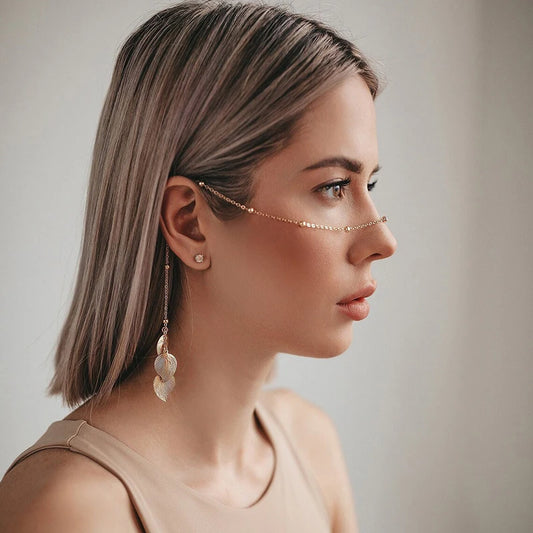 Fashion Sexy Face Chain Punk Fringe Earrings Accessory Adjustable Face Chain Face Fashion Jewelry Accessories