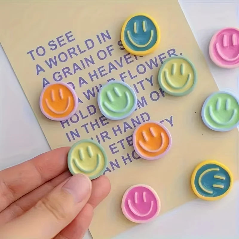 8pcs Refrigerator Magnets, Kawaii Cartoon Food Fridge Magnets, Cute Decorative Magnets Personalized Fridge Magnet Locker Cabinet