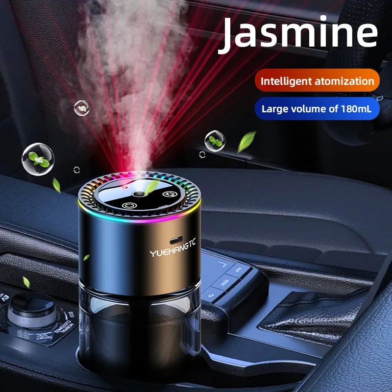 Spray Aroma Car Decorations Accessories With Aromatherapy High-End Car Air Freshener Electronic Car Fragrance Auto Deodorization