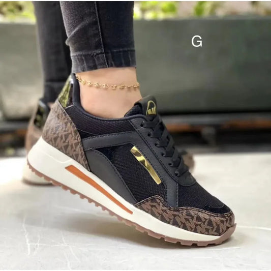 2024 New Women's Sports Casual Wedge Casual Fashion Women's Shoes Women's Sports Shoes Sports Shoes Large Size Sneakers