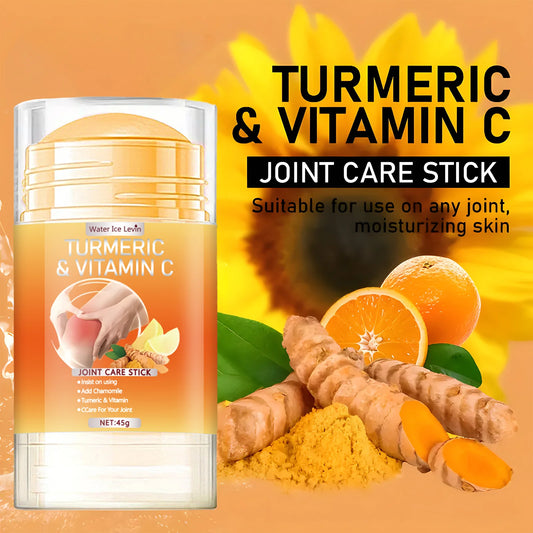 Turmeric Vitamin C Joint Bar - Hypoallergenic Soothing Moisturizer with Natural Honey, Glycerin and Vitamin C for All Skin Types