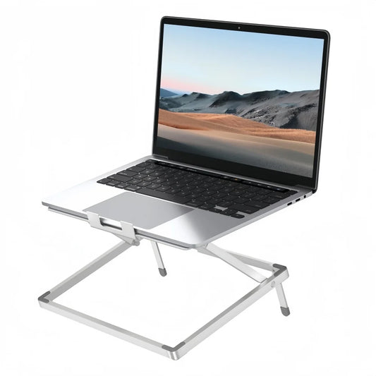Laptop Stand for Desk, Height Adjustable Laptop Riser Aluminum Portable Laptop Holder, Holds All Notebook up to 17.3 Inches