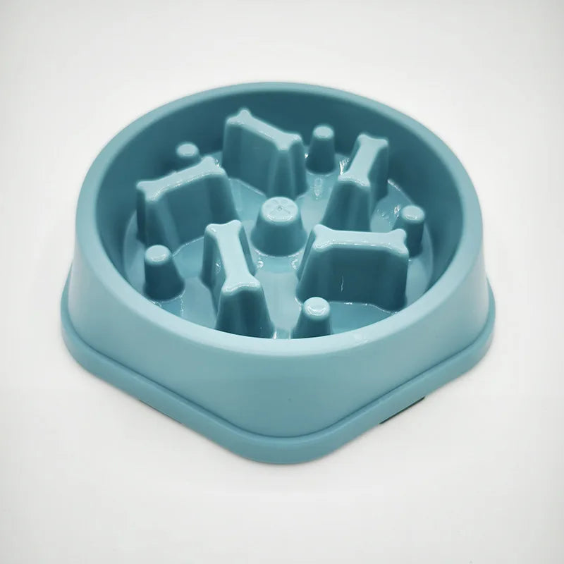 Anti-Slip Anti-Choking Slow Feeder Bowl for Large Dogs - Anti-Tip Pet Food Bowl for Golden Retriever