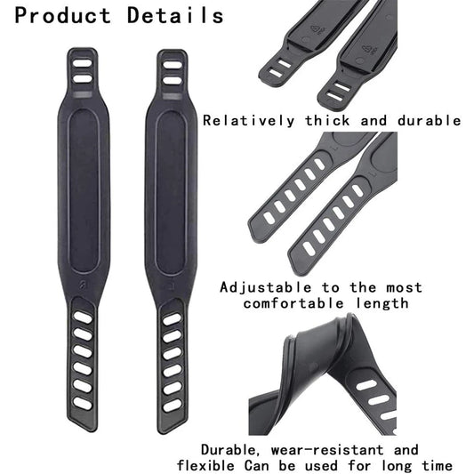 8PCS Exercise Bike Pedal Straps, Adjustable Pedal Straps Foot Pedal Spinning Exercise Bike Home or Gym