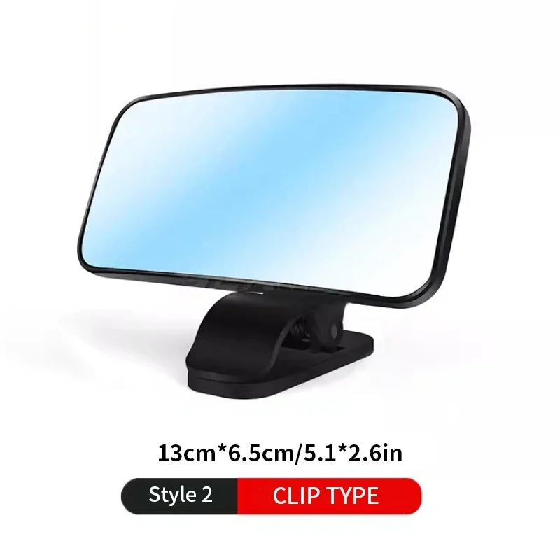 Baby Rear Seat Observation Mirror Monitor 360 Degree Adjustable Car Blind Spot Rearview Mirror Windshield Sunshade Clip Interior