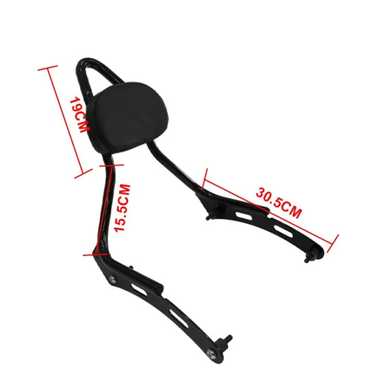 Motorcycle Rear Backrest For the Indian Chief Bobber Dark Horse 2022 2023 High Quality Passenger Seat Back Accessories