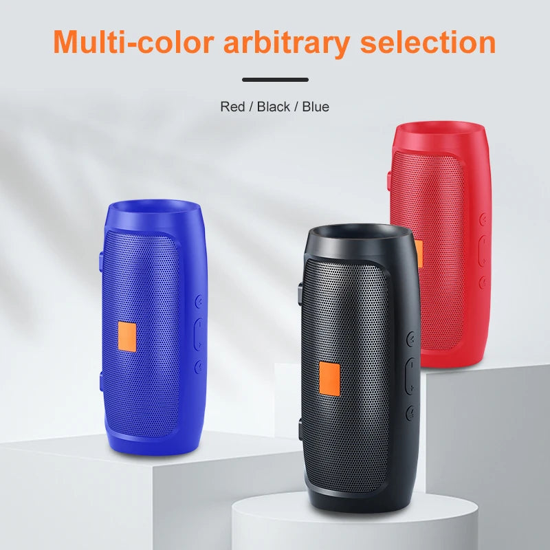 Bluetooth Speaker Dual Speaker Stereo Outdoor TF usb Playback Fm Voice Broadcasting Portable Subwoofer 50 Wireless Speaker