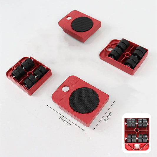 Heavy Furniture Mover Roller Shifter Lifter Wheels Mover Easy Moving Slider Tool Bar Hand Tools