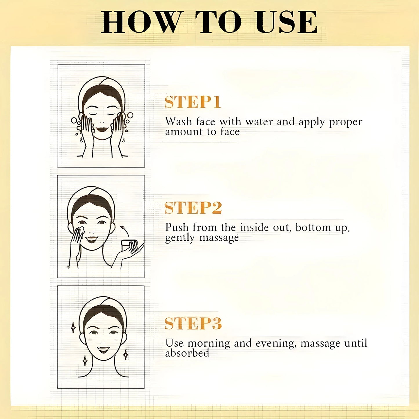 Retinol Cream, Retinol Collagen Cream, Vitamin C Moisturizer, Retinol Moisturizer, Suitable for Sensitive Facial Skin